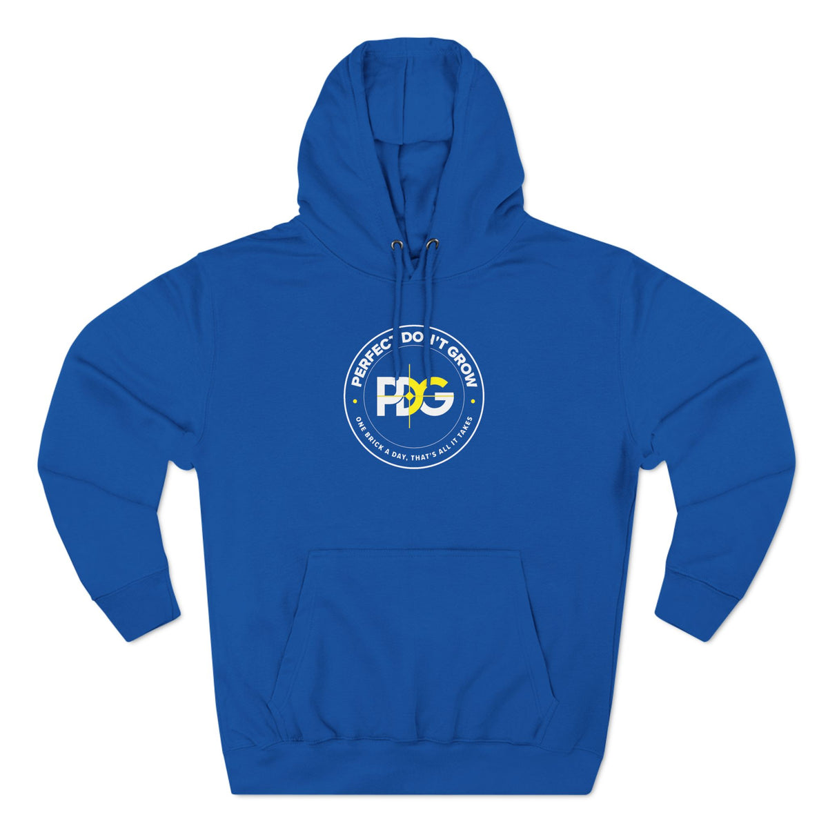 Three-Panel Fleece Hoodie